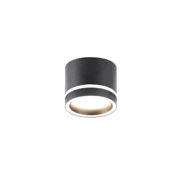 Світильник точковий накладний-врізний без лампи MAXUS L Downlight Base GX53 Black 2in1
