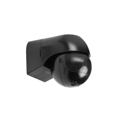 Датчик руху GTV CR-13, максимум 800 Вт, AC220-240V, кут 180°, дальність12 м, IP44, чорний