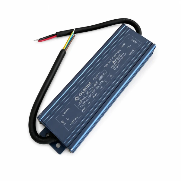 Блок живлення OLEDIM IP67 PS-60-12V 5A 60W