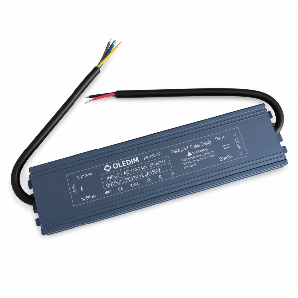 Блок живлення OLEDIM IP67 PS-150-12V 12.5A 150W