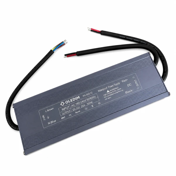 Блок живлення OLEDIM IP67 PS-300-12V 12.5A 300W