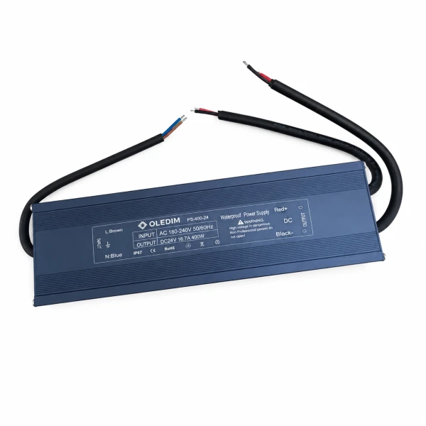 Блок живлення OLEDIM IP67 PS-400-24V 16.6A 400W