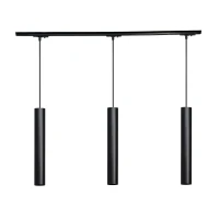 Комплект трекового освітлення (люстра) OLEDIM Set2 1x3B 3x7W 3000K чорний