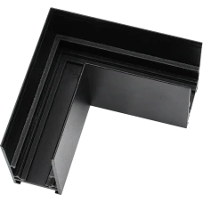Соединитель угловой для магнитного накладного шинопровода OLEDIM OL411 48V черный