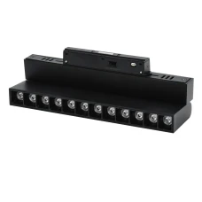 Магнітний трековий світильник поворотний чорний OLEDIM OL218A 12W 3CCT (3000K/4000K/6000K)