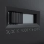 Магнитный трековый светильник поворотный черный OLEDIM OL225A 12W 3ССT (3000K, 4000K, 6000K)